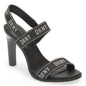 DKNY Women S Slingback Heel Sandals - Black